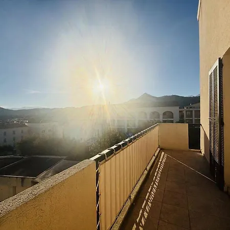 2 Pieces Avec Terrasses A 650m De La Plage, Parking Privatif Inclus - L'ile-rousse - Fr-1-63-348 LʼÎle-Rousse